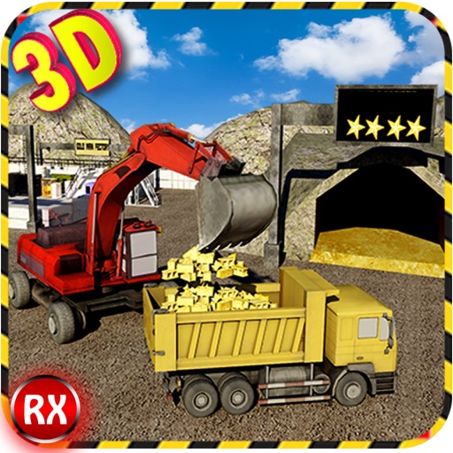 Gold Mining Simulator - Truck & Excavator icon
