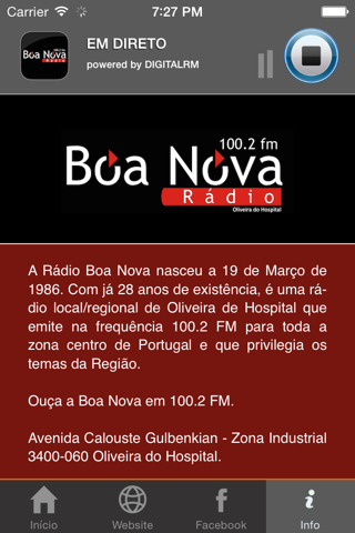 Rádio Boa Nova screenshot 2