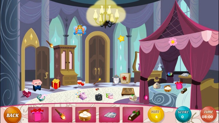 Royal Bed Room Hidden Object