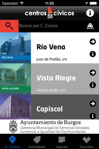 Servicios Sociales Ayuntamiento de Burgos screenshot 3