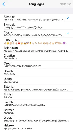 Скриншот PebbleBits на iPhone 2
