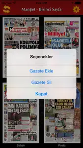 Manşet - Birinci Sayfa screenshot #4 for iPhone