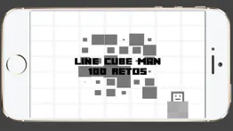 line cube man - 100 retos iphone capturas de pantalla 1