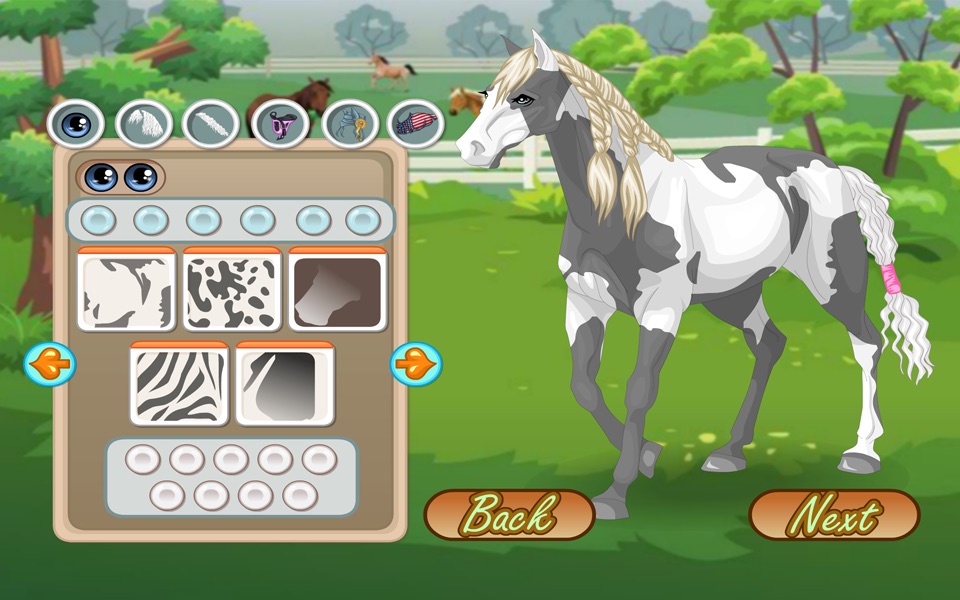 Mary's Horse Dress up 2 - Dress up  and make up game for people who love horse games screenshot 4