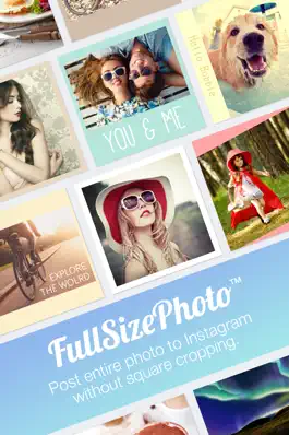 Game screenshot Full Size Photo FREE - Post Entire Photos Picture and Image on Instagram without Square Cropping mod apk