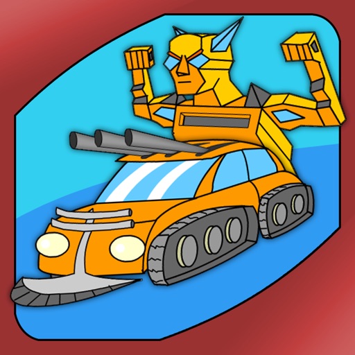 Doodle Guardians: Transformer Prime Fight in the Galaxy - Free Kids Game iOS App