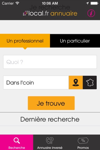 Annuaire Local screenshot 2