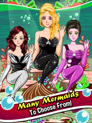 Screenshot #6 pour A Mermaid Princess Salon Spa Makeover - fun little nose & leg make up kids games for girls