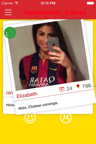 Spanish Chat - Dating Spanish singles near you screenshot 4