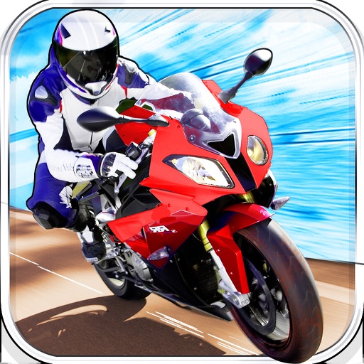 Sports Bike Thrill Racing Icon