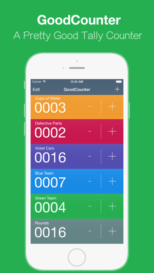 ‎GoodCounter – A Pretty Good Tally Counter Screenshot