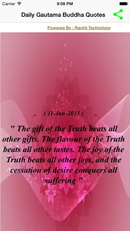 Game screenshot Daily Gautama Buddha Quotes hack