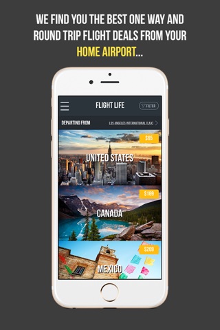 Flight Life - Spontaneous Flight Discovery App screenshot 2