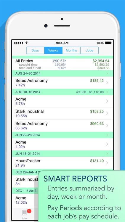 HoursTracker Pro: Track your time and pay