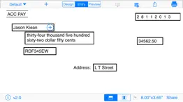 print cheque lite iphone screenshot 4