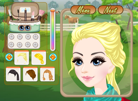 Mary's Horse Dress up 2 - Dress up  and make up game for people who love horse games iPad screenshot