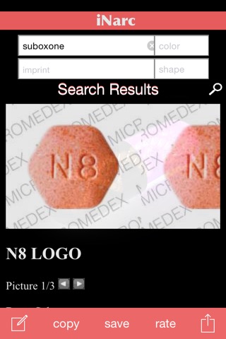 iNarc: Pill Finder and Identifierのおすすめ画像3