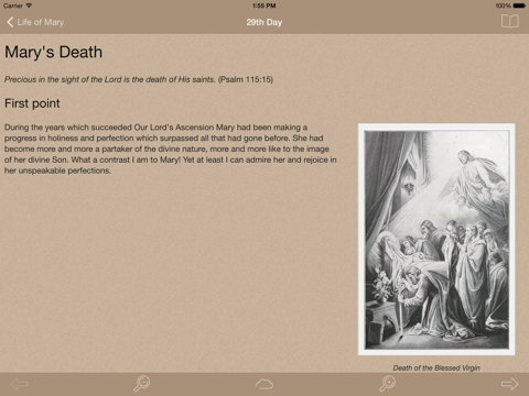 Screenshot #4 for Life of Mary Lite: Catholic Meditations for Every Day in a Month