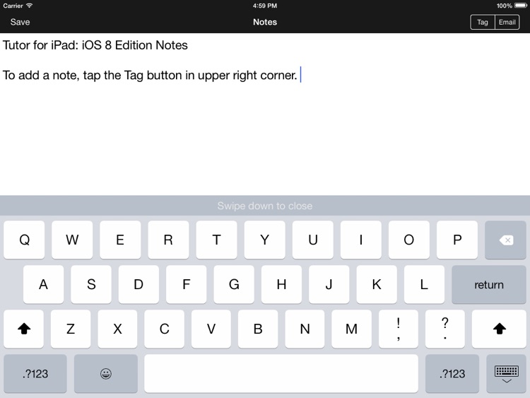 Tutor for iPad: iOS 8 Edition screenshot-4