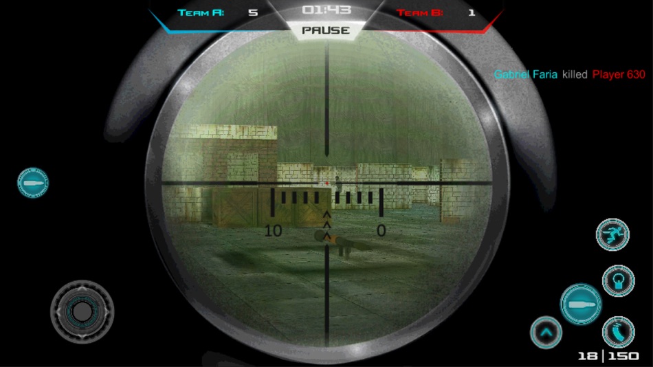 #4. Assault Line CS - Online FPS (iOS) 由: Emel Yildiz