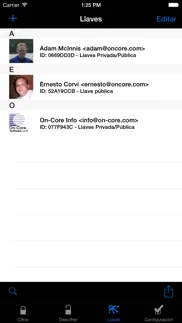 secumail iphone capturas de pantalla 2