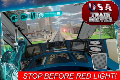 USA Train Driver Simulator 3D screenshot 3