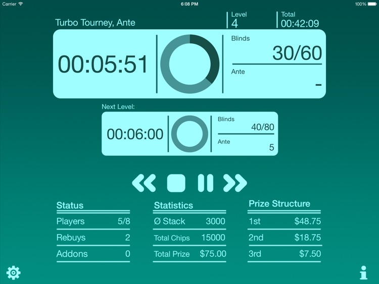 Poker Blind Timer HD