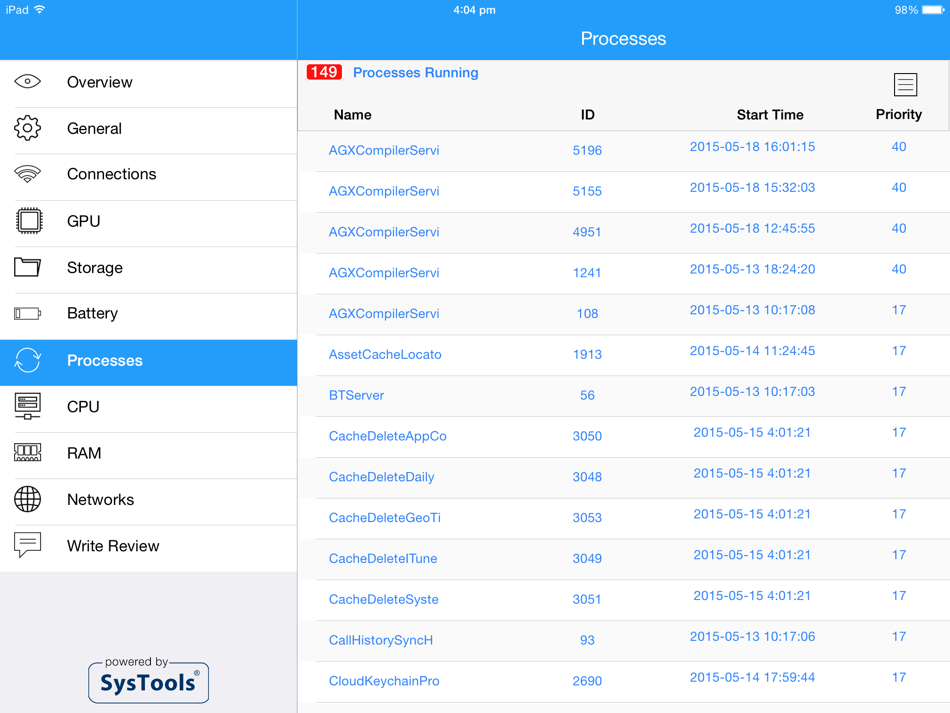 #5. System Profiler (iOS) 由: SysTools
