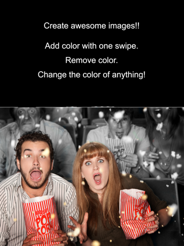 Screenshots of Color Effects - Recolor Pictures; Pop/Edit/Paint Photo Highlights into Twitter and Instagram for iPad