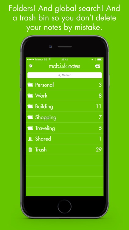 MobisleNotes screenshot-3