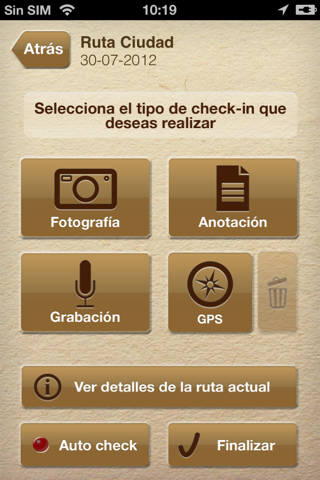 Cuaderno de Campo screenshot 2