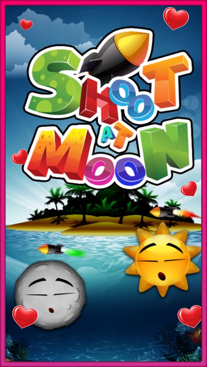 Shoot at Moon - Kids adventure shooting action and space shooter game