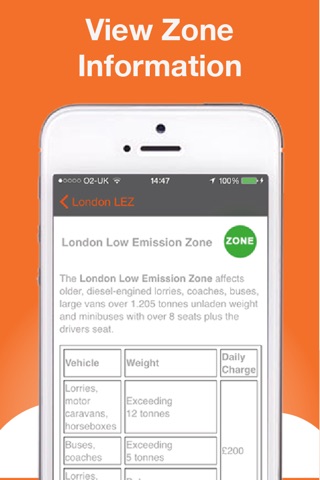 Low Emission Zone Check screenshot 4