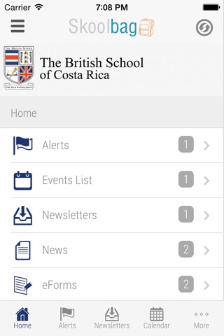 The British School of Costa Rica - Skoolbag screenshot 2