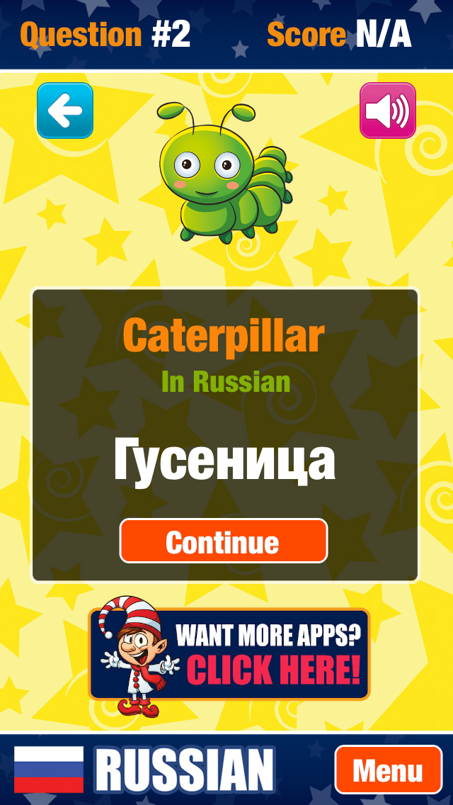 Screenshot #2 pour Russian Language Tutor - Free Learning with Native Voice and Flashcards
