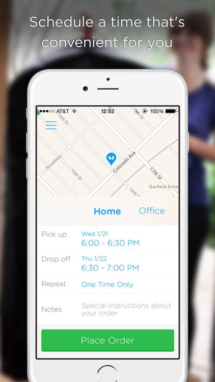Washio - On demand dry cleaning and laundry delivered