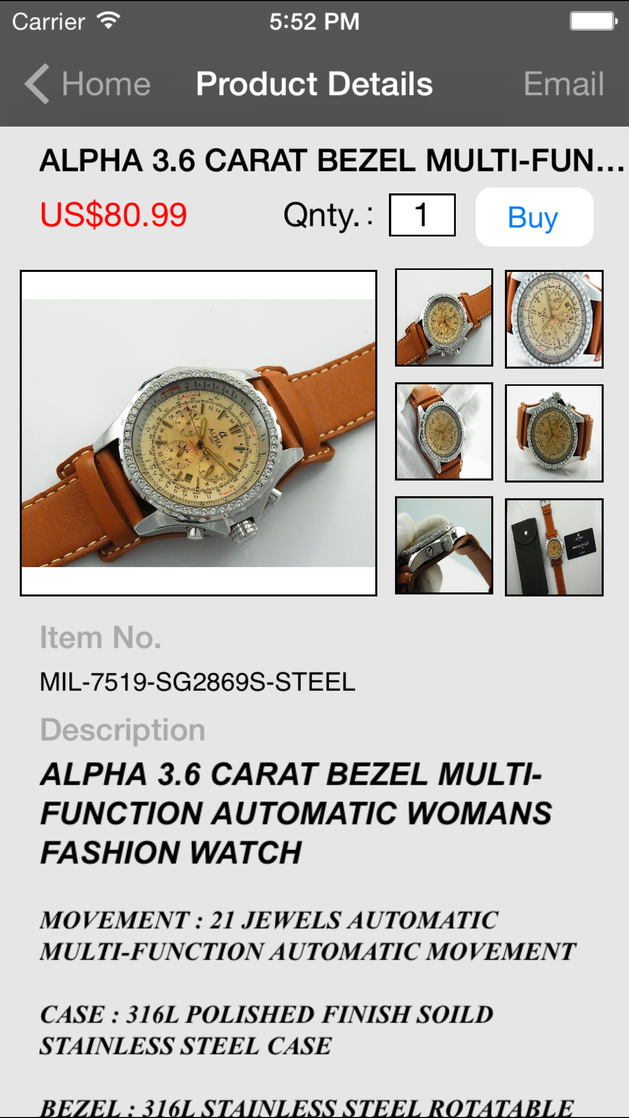 Alpha Watch