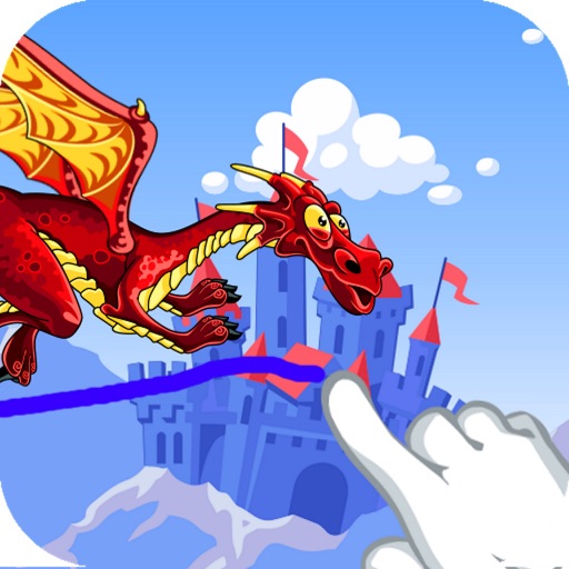 Dragon scribble fly iOS App