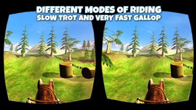 VR Horse Riding Simulator : VR Game for Google Cardboard Screenshot