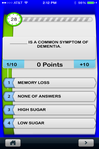 MedicalNursingBodyDiseasesDisordersQuiz screenshot 2