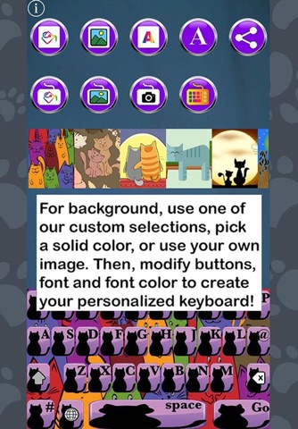 Cat Keys Free Custom Keyboard screenshot 4