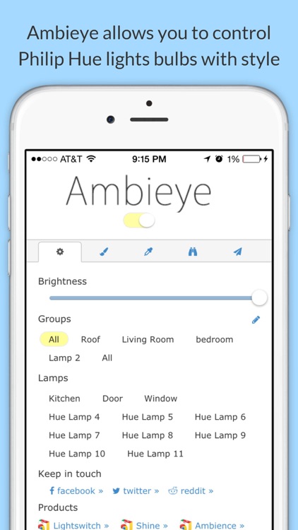 Ambieye for Philips Hue