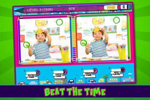 Find The Difference-Simply spot and catch the hidden Differences in this kids puzzle hunt screenshot 4