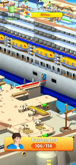 Game screenshot Idle Cruiseliner ! mod apk