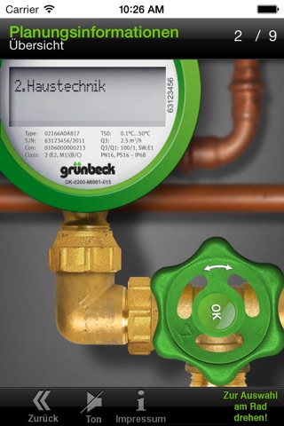 Grünbeck screenshot 2
