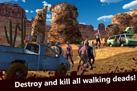 Zombie Derby Racing 3D Full screenshot 4