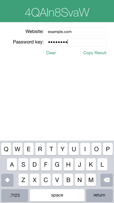 Screenshot #1 pour Locksmith Password Generator