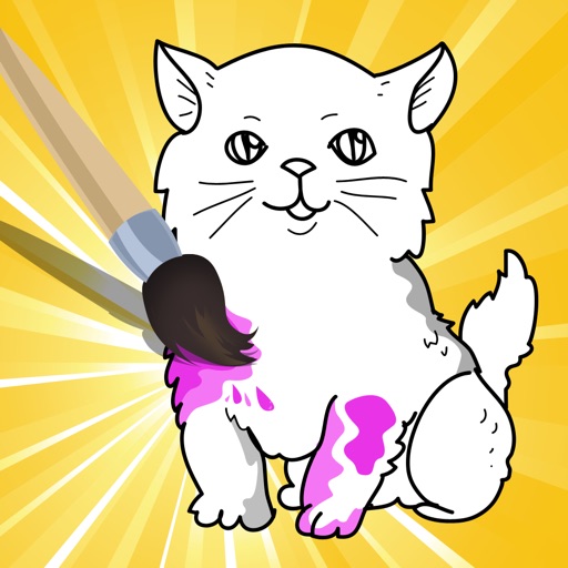 A Coloring Book for Little Children: Learn to draw and color cat and kittens iOS App