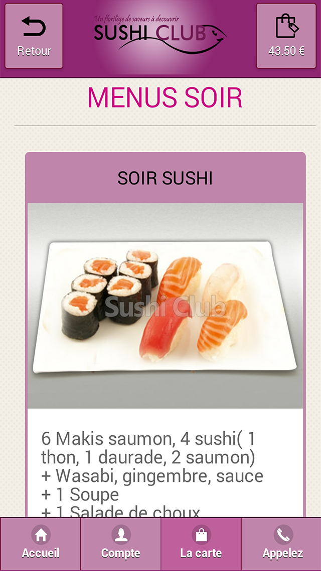 Screenshot #3 pour Sushi Club