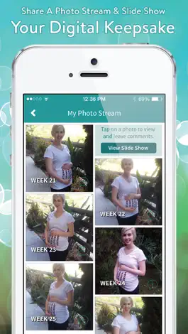 Game screenshot Bump View - Pregnancy photo sharing apk